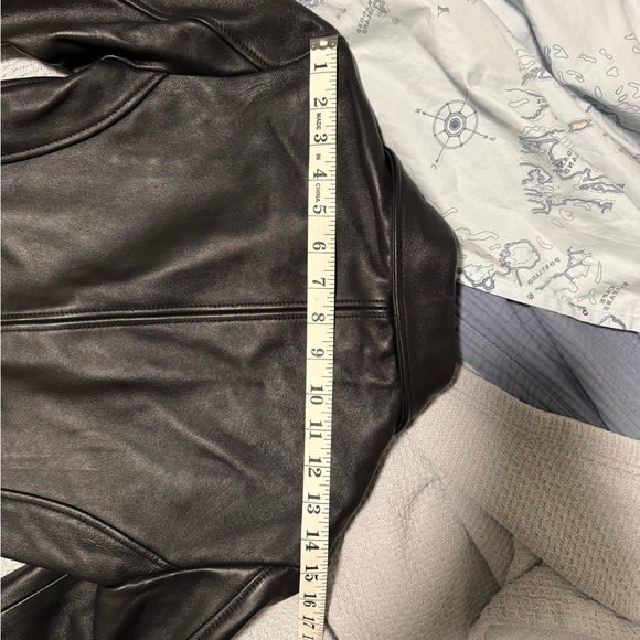 Lambskin Leather Jacket- Iris and Ink - Picture 13 of 16